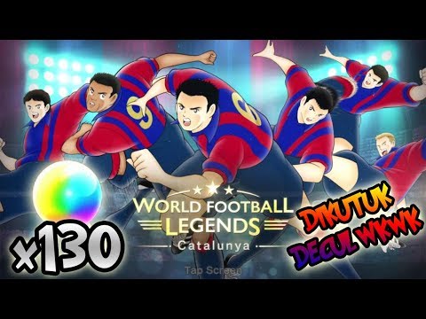 Captain Tsubasa Dream Team: World Football Legends Catalunya Banner 130 Dreamballs!! (INDONESIA)
