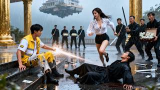 送外賣的窮小子意外穿越到仙界，隨手一拳打飛絕世魔君，救下美艷女帝，原來他因善良獲得最強法力值，從此天下第一抱得美人歸#爽剧 #男频 #短剧 #英雄救美 #逆袭