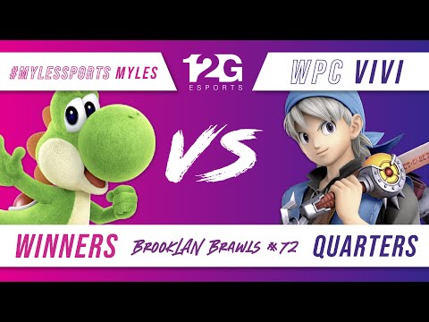 BrookLAN Brawls 72 - #MYLESSPORTS | Myles (Yoshi) v. WPC | Vivi (Hero) - Winners Quarters