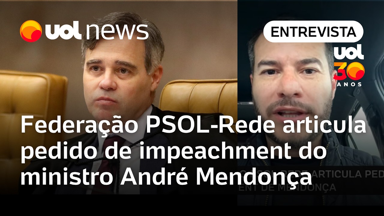 STF em crise: Federação PSOL-Rede articula pedido de impeachment do ministro André Mendonça