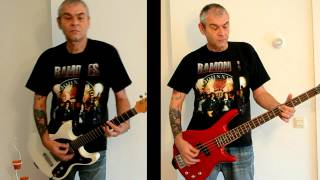 RAMONES - Time Has Come Today (guitar &amp; bass cover)