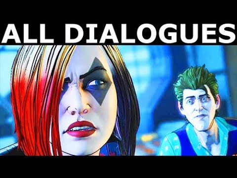 Batman Meets Harley at Sanctus Facility - All Dialogues - BATMAN Season 2 The Enemy Within Episode 4