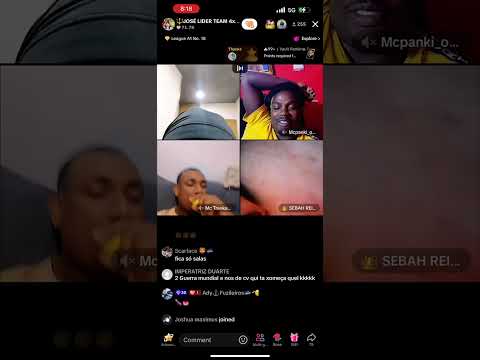 Live exclusivo 🚨 do José gerra bedjo cu sebah , mc pank e tranka fulha 😂😂
