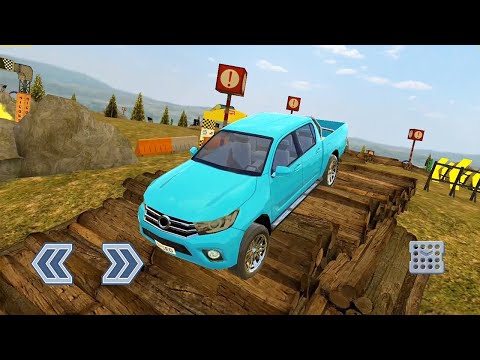 4x4 Offroad Parking Simulator - Car Stunts Android Gameplay - Offroad Jeep Driving Stunt