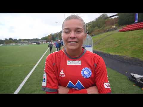 Fortunas Malin Sunde etter Nidelv 7.10.2017