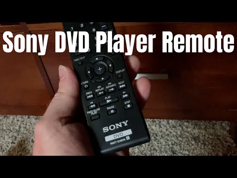 Sony RMT-D197A DVD Player Remote Control
