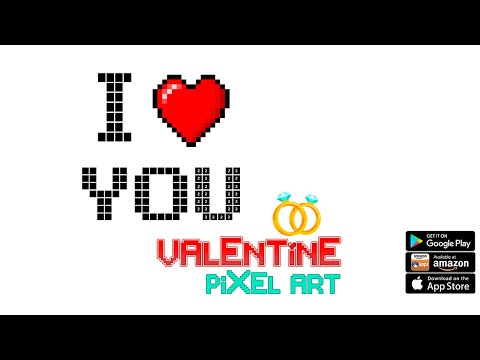 Valentine Love Color By Number video
