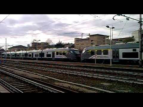 Doppia ETR425 Trenord - Milano Greco 13/11/2014