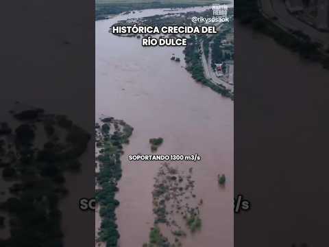 crecida histórica del río dulce TERMAS DE RÍO HONDO 🔴 Santiago del estero