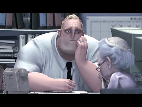 The Incredibles - I'M SORRY MA'AM, I KNOW YOU'RE UPSET. Scene