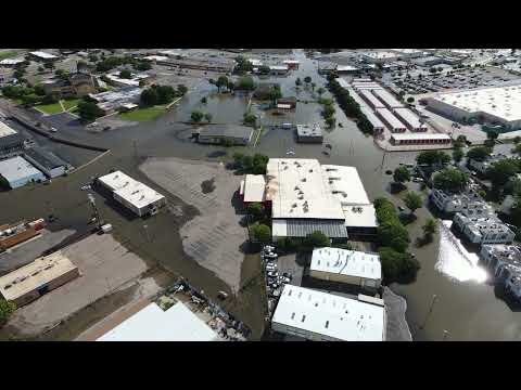 Amarillo Flooding - 08 June 2023 - Lakeview, Julian, Church St, Blackburn