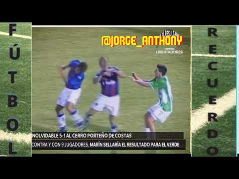 Cerro Porteño 1-  5 Atlético Nacional -  Copa Libertadores 2006