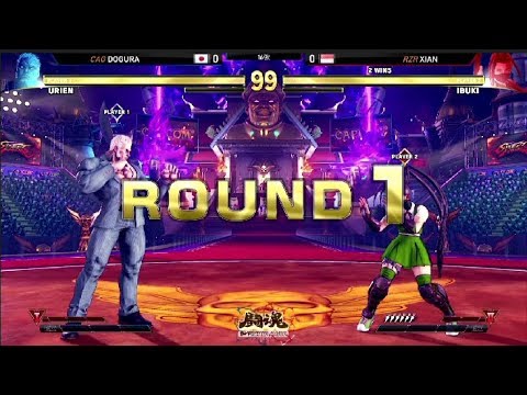 中文【鬪魂2018 TWFighter Major SFV TOP16】CAG | DOGURA V.S RZR | XIAN