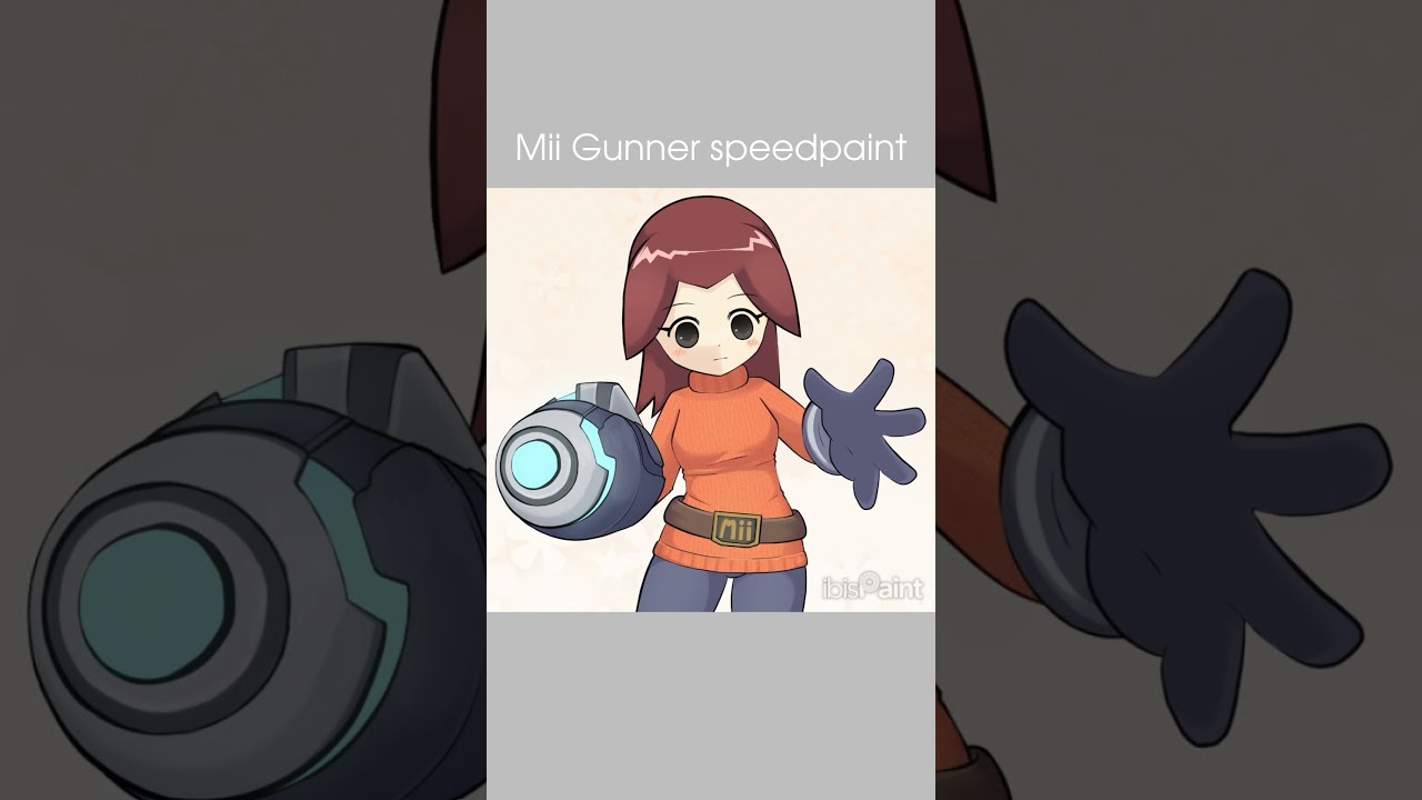 Mii Gunner speedpaint #speedpaint #nintendo #mii #3ds