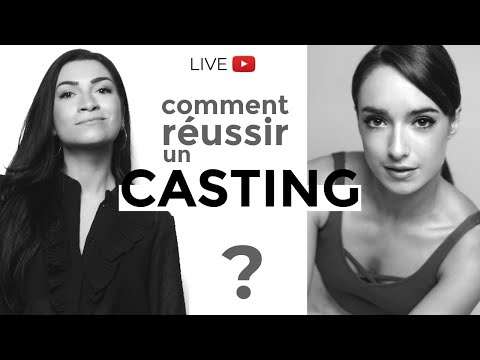 RÉUSSIR un casting FACILEMENT grâce à ces 5 CLÉS ! LIVE avec Justine Caspar