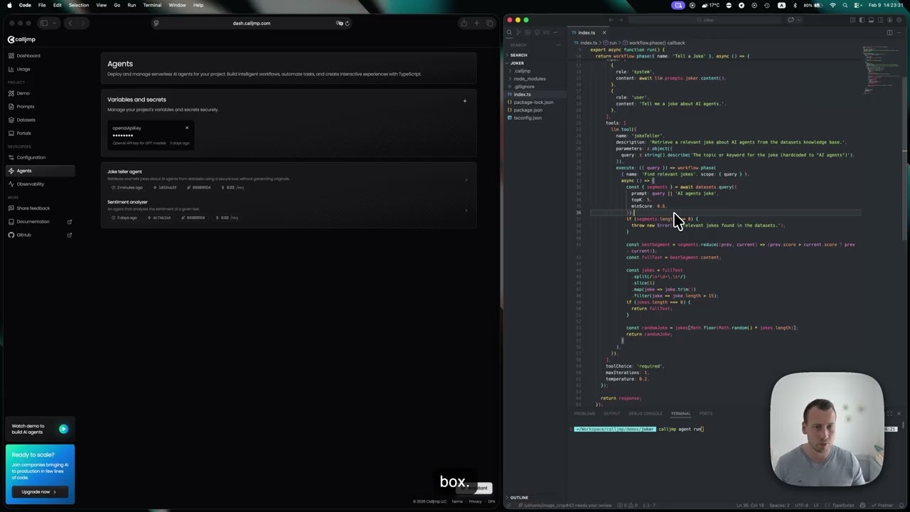 Calljmp demo video