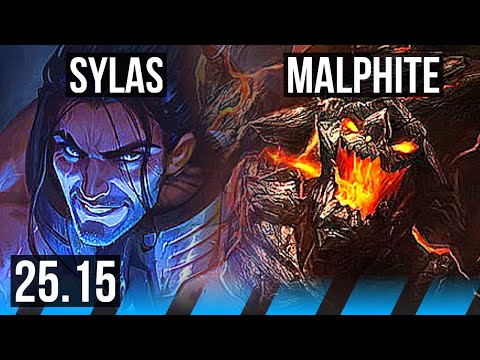 SYLAS vs MALPHITE (MID) | KR Master | 25.15