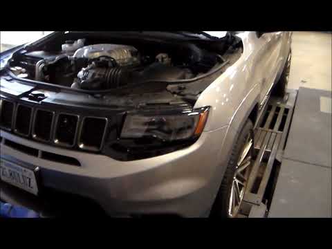 2018 Jeep Trackhawk JLT intake test CAI-TH-18