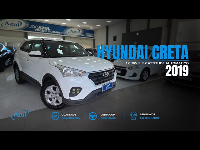 Vídeo HYUNDAI CRETA 1.6 16V FLEX ATTITUDE AUTOMATICO