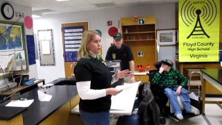 preview picture of video 'Amateur Radio Floyd County VA High School Club'