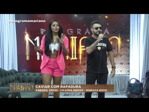 Entrevista e música ao vivo com o forroÌ Caviar com Rapadura 04 09 2021