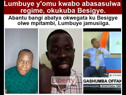 LUMBUYE asiiga BESIGYE empitambi, abantu batye OKU MWEGATTAKO.