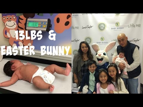 13.3lb 1 MONTH OLD! | TeamYniguezVlogs #169 | MommyTipsByCole Video