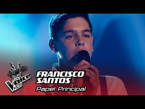 Francisco Santos - “Papel Principal” | Semifinal | The Voice Kids