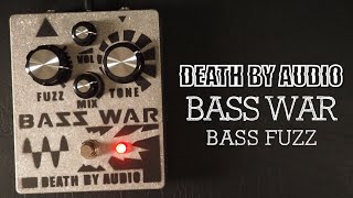 Video thumbnail for Death By Audio Bass War Bass Fuzz Distortion by Pedal of the Day