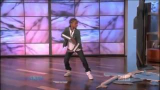 Jaden Smith  The Karate Kid  Dancing on The Ellen Degeneres Show