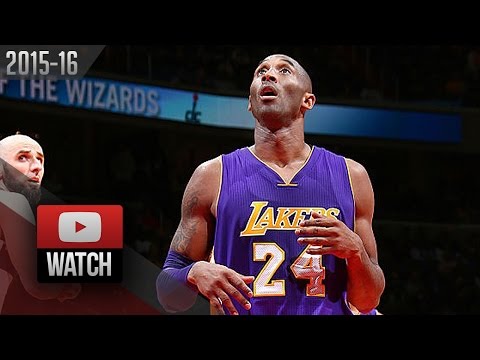 Kobe Bryant Full Highlights at Wizards (2015.12.02) - 31 Pts, Clutch, SHOWTIME!