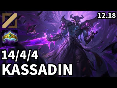 Kassadin Mid vs Leblanc - Ranked Master - Patch KR 12.18