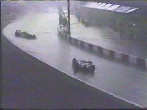 Prost Fittipaldi Crash Interlagos 1993