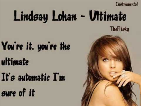 Lindsay Lohan - Ulltimate(with background vocals) [ instrumental / karaoke / download ]
