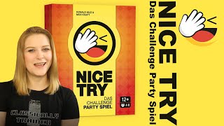 NICE TRY - Das Challenge-Party-Spiel - Spielerklärung | Vanillekeksy