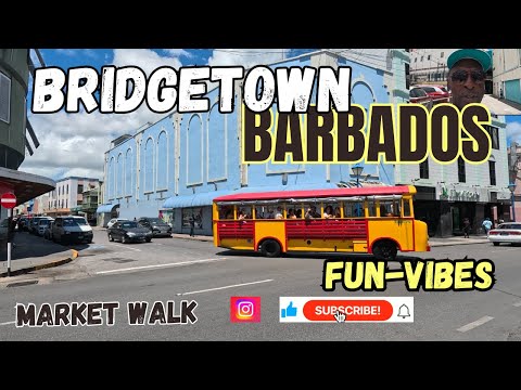 Enjoying Bridgetown’s shopping area, street market,local shops,walkntalk, loving de vibes an energy