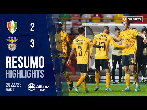 Highlights | Resumo: Estrela Amadora 2-3 Benfica (Taça da Liga 22/23 - Fase 3 - Jornada 1)