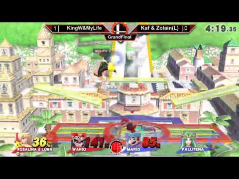 SSB4 Doubles @ AlMajlis 13/11: KingWario & MyLife vs Kaf & Zolain - Grand Finals