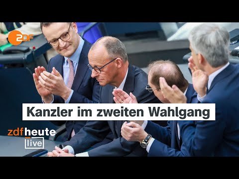 Merz-Niederlage bei Kanzlerwahl: Wie es für den CDU-Chef und im Bundestag weitergeht | ZDFheute live