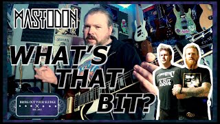 WHAT'S THAT BIT? Mastodon - March of the Fire Ants, the breakdown part, lesson and discussion