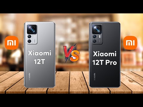 Xiaomi 12T Vs Xiaomi 12T Pro  || Techvs