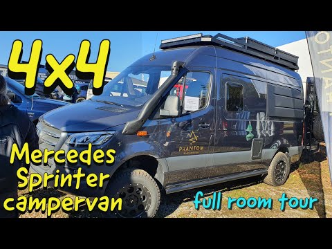Short 4x4 Mercedes campervan tour : Phantom Ghost