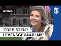 O jee: toeristen gespot in Amsterdam