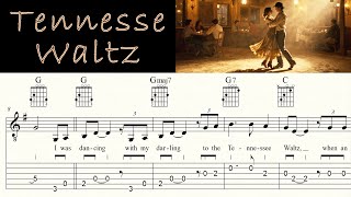 Download lagu TENNESSEE WALTZ | Complete | Chords, Melody & Lyrics | Acoustic Guitar Tutorial | Sheet Music & TAB mp3