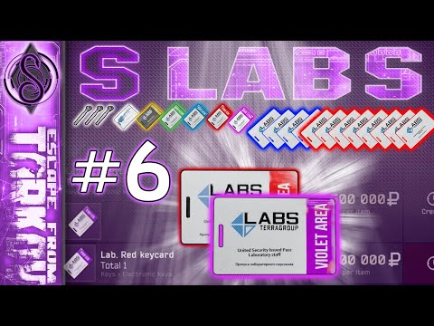 S Labs #6 - VIOLET KEYCARD - Escape from Tarkov