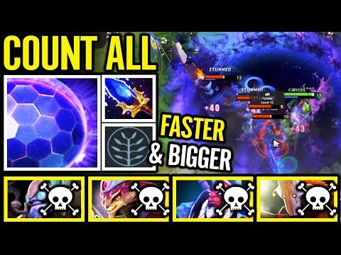 The Bigger the Better SIMPLE COUNTER ITEM Faceless Void Carry Agha Cancel Gameplay Dota 2