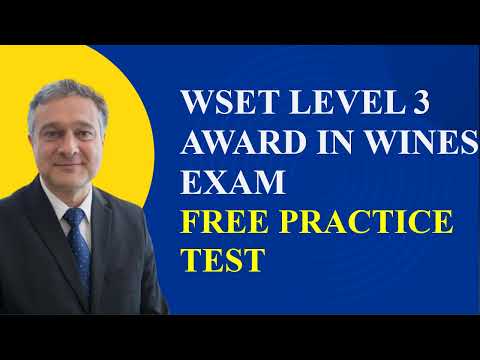 WSET Level 3 Award in Wines Exam Free Practice Questions
