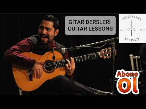 GİTAR DERSLERİ Tangos alzapua falseta