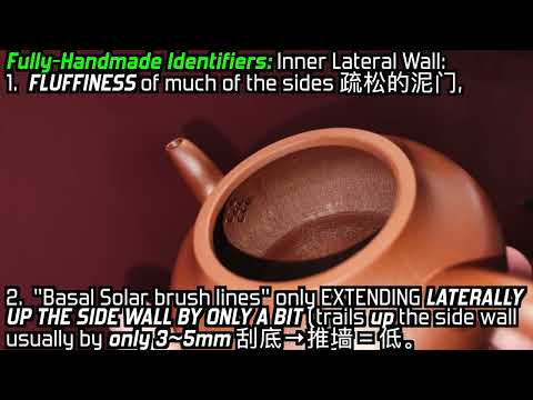 "Li Xing" 梨形 Authentic, Fully Handmade ZiSha ~ other identifiers fully explained in future tutorials