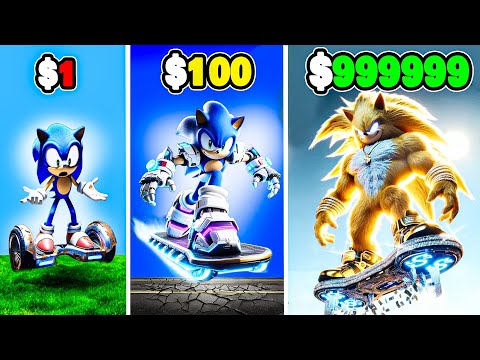 $1 to $1,000,000 SONIC Hoverboard in GTA 5